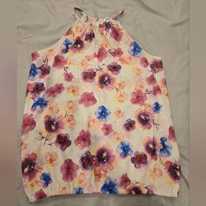 Floral‎ Halter Neck Top